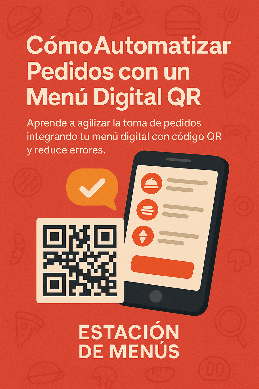 Cómo Automatizar Pedidos con un Menú Digital QR