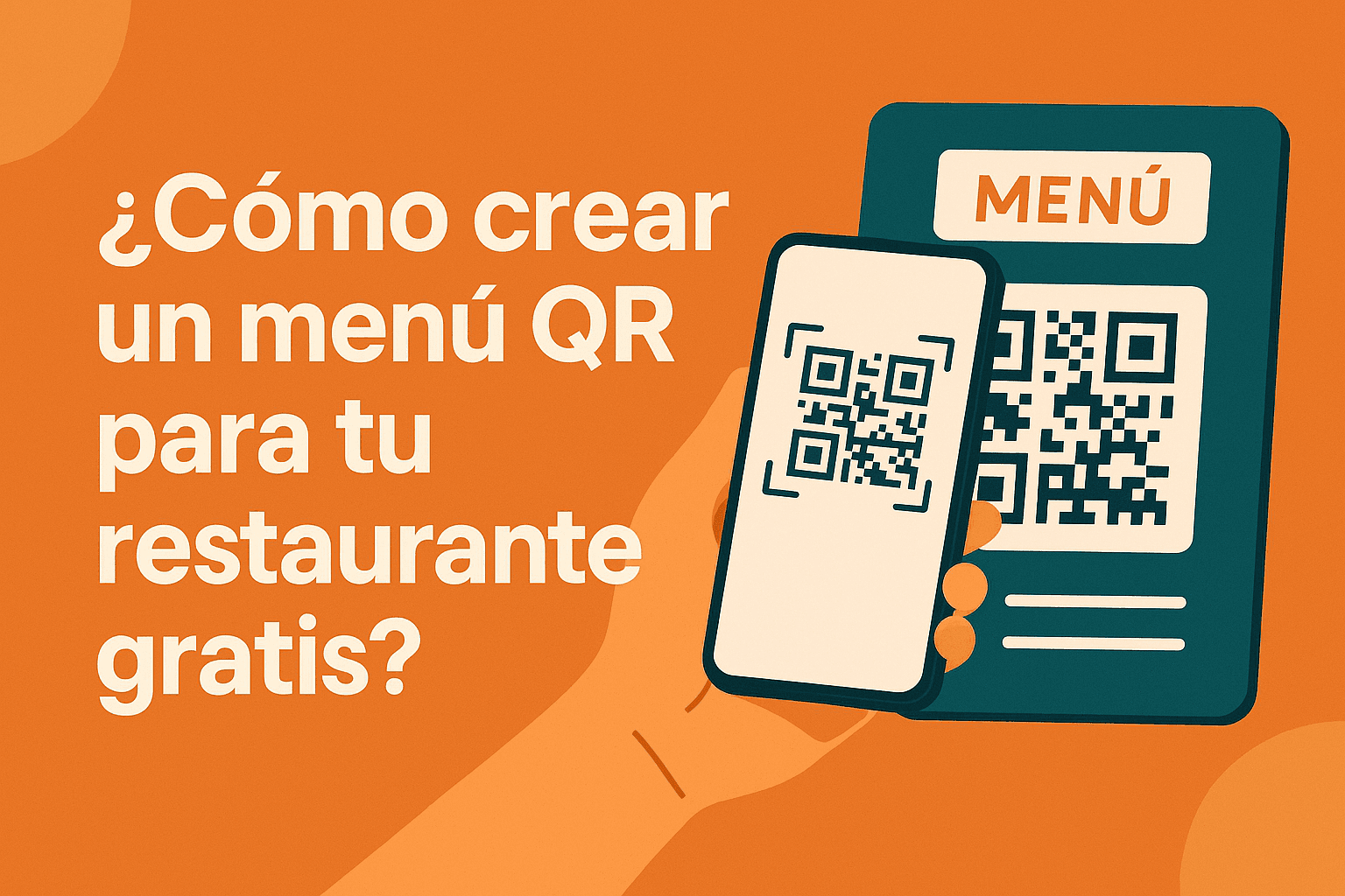 ¿Cómo crear un menú QR para tu restaurante gratis?